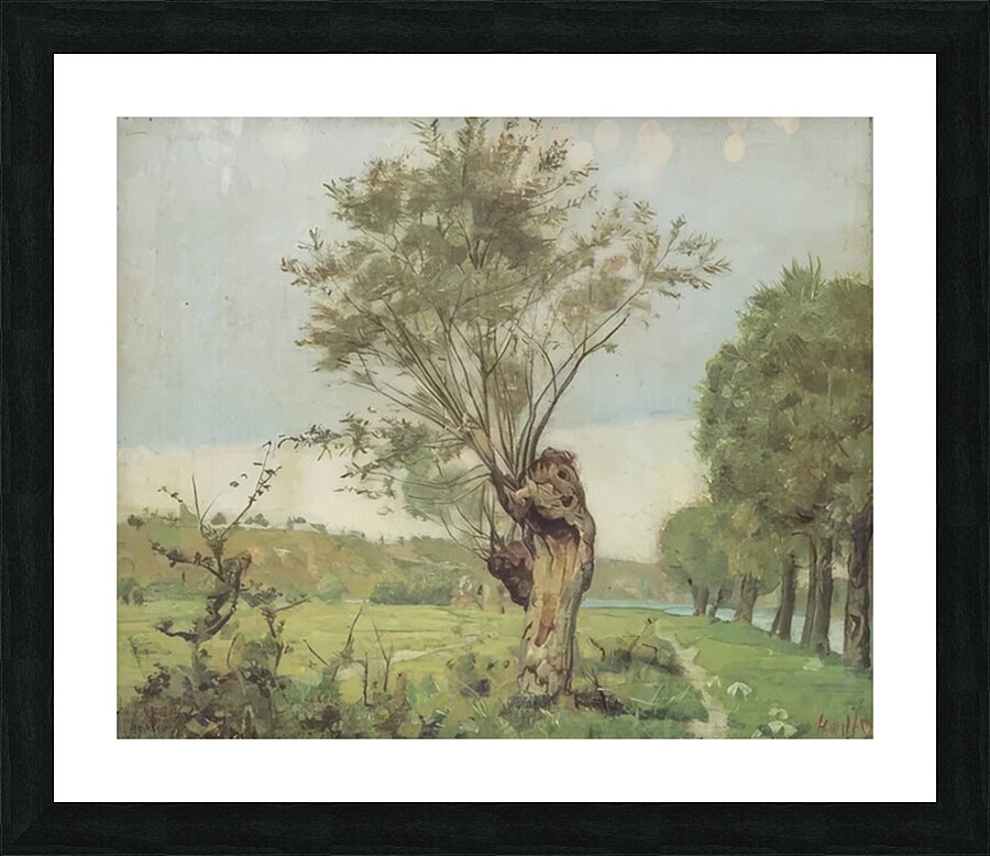 Art by Ferdinand Hodler  4 Picture Frame print