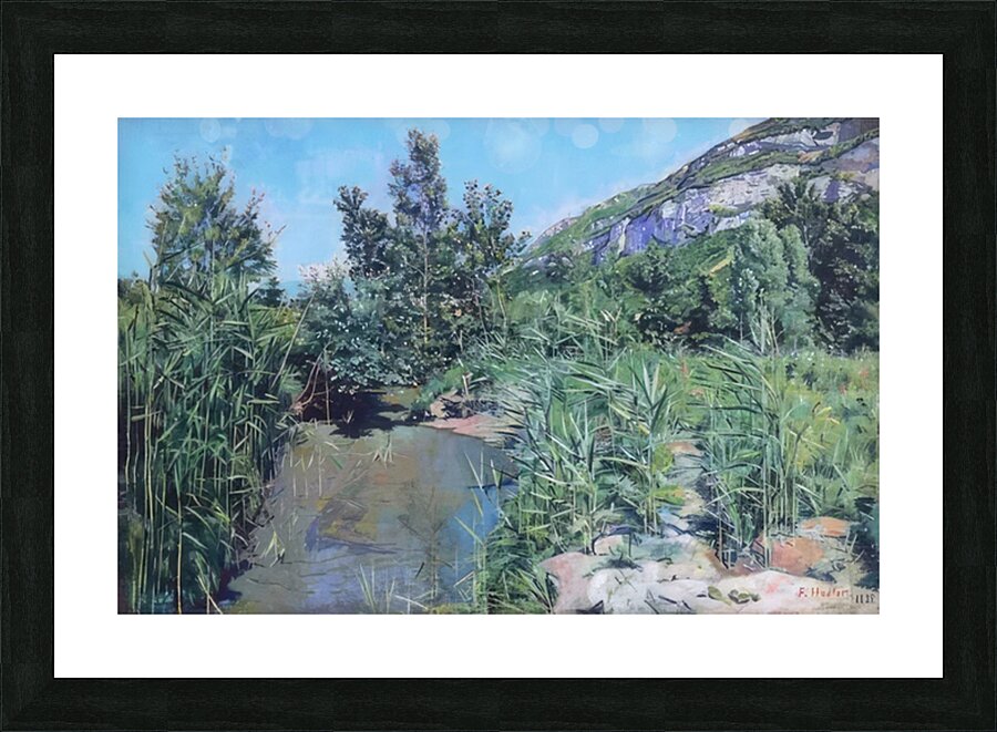 Art by Ferdinand Hodler  8 Picture Frame print