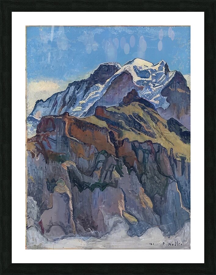 Art by Ferdinand Hodler  14 Picture Frame print