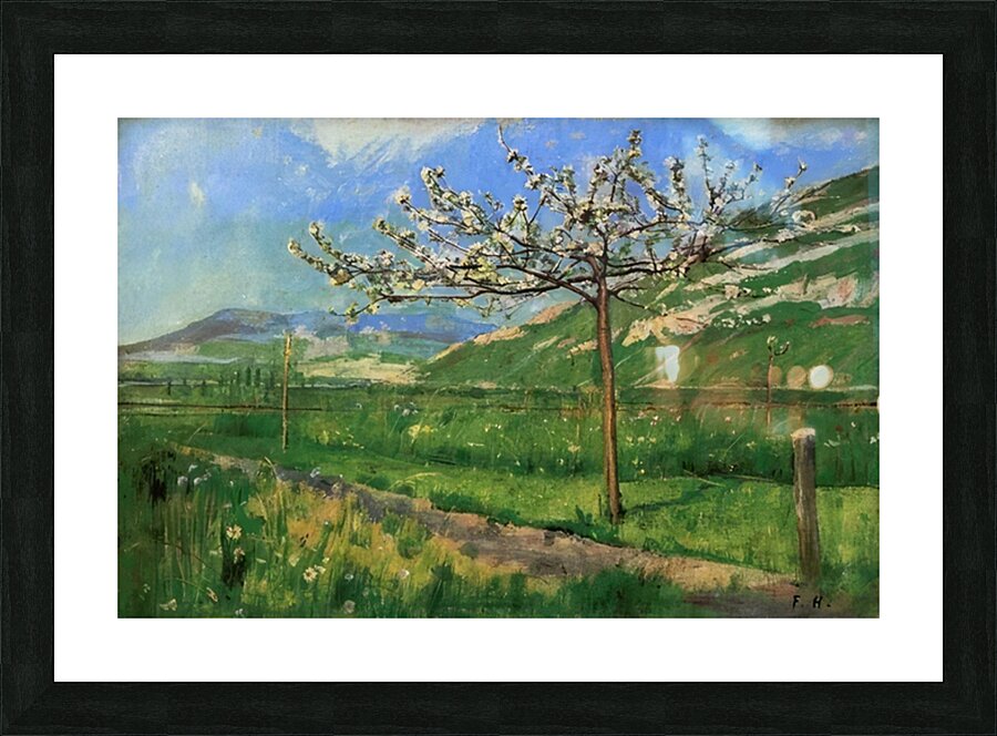 Art by Ferdinand Hodler  25 Picture Frame print