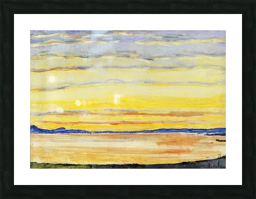 Art by Ferdinand Hodler  28 Picture Frame print