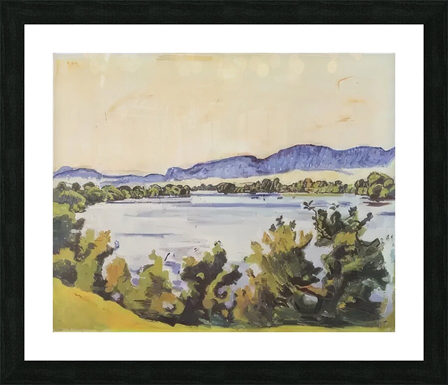 Art by Ferdinand Hodler  29 Picture Frame print