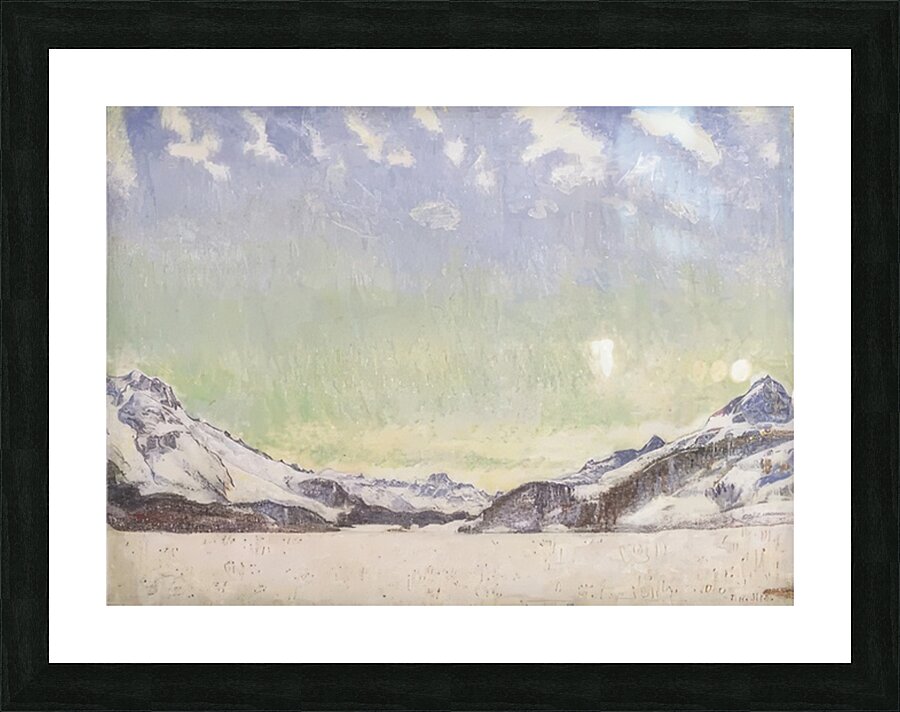 Art by Ferdinand Hodler  30 Picture Frame print