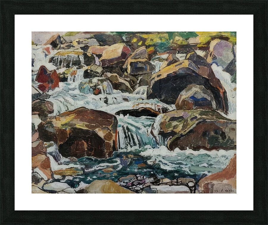 Art by Ferdinand Hodler  5 Picture Frame print