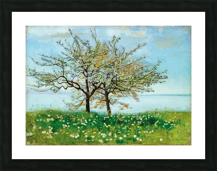 Art by Ferdinand Hodler  11 Picture Frame print