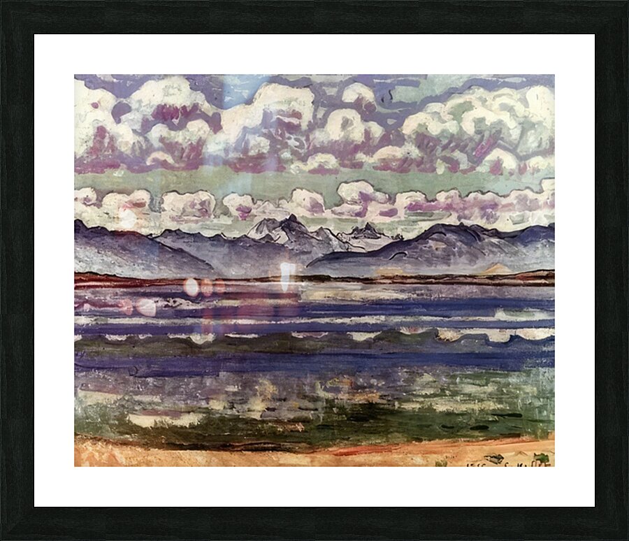 Art by Ferdinand Hodler  12 Picture Frame print