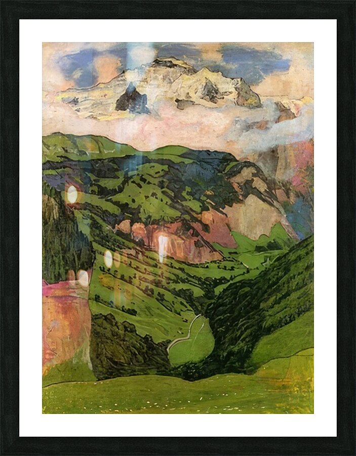 Art by Ferdinand Hodler  21 Picture Frame print