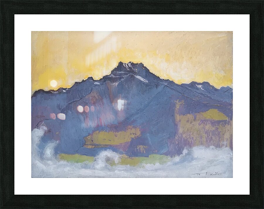 Art by Ferdinand Hodler  26 Picture Frame print