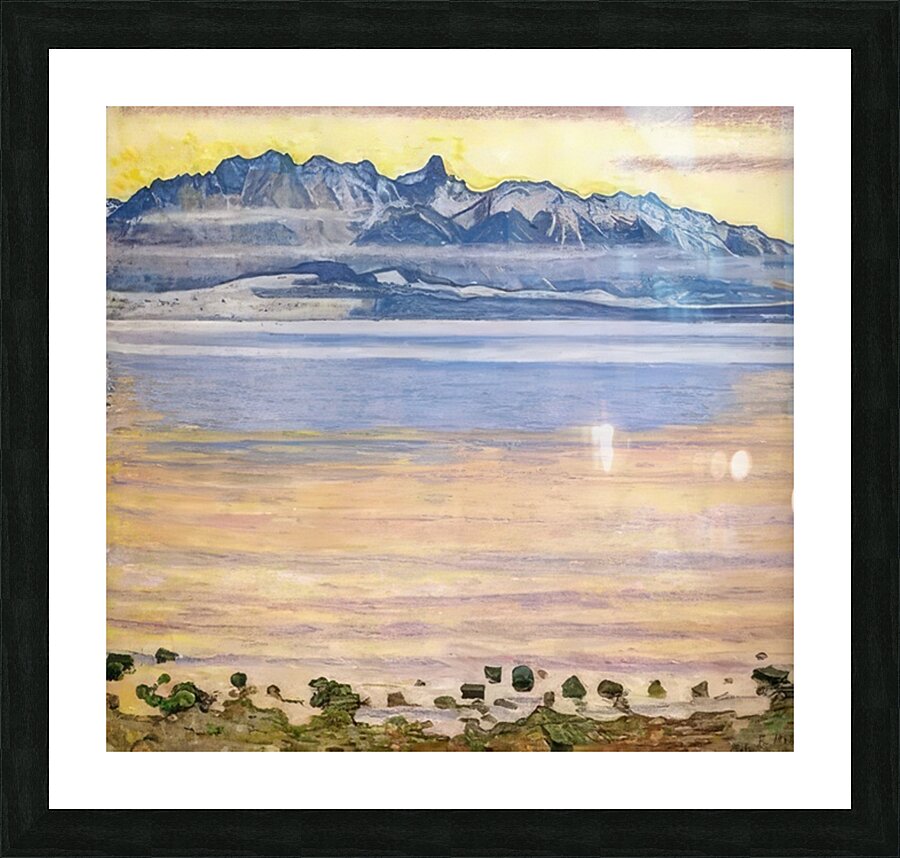 Art by Ferdinand Hodler  33 Picture Frame print