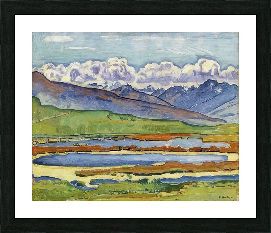 Art by Ferdinand Hodler  34 Picture Frame print