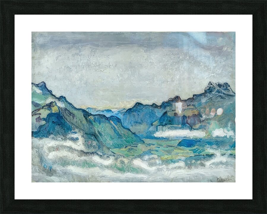 Art by Ferdinand Hodler  38 Picture Frame print