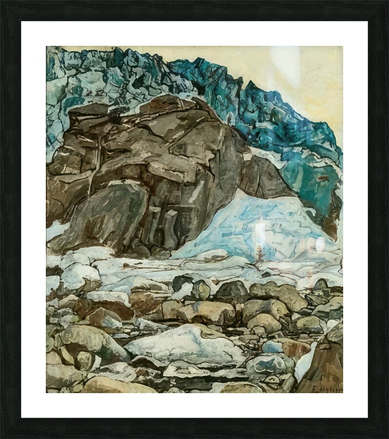 Art by Ferdinand Hodler  39 Picture Frame print