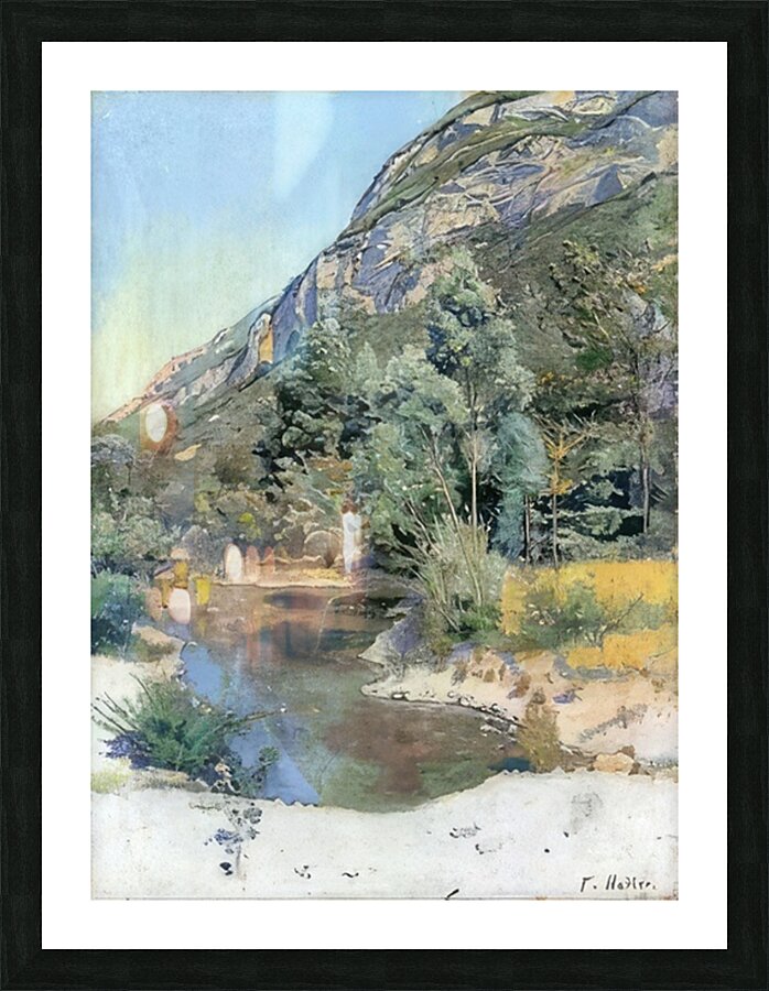 Art by Ferdinand Hodler  42 Picture Frame print