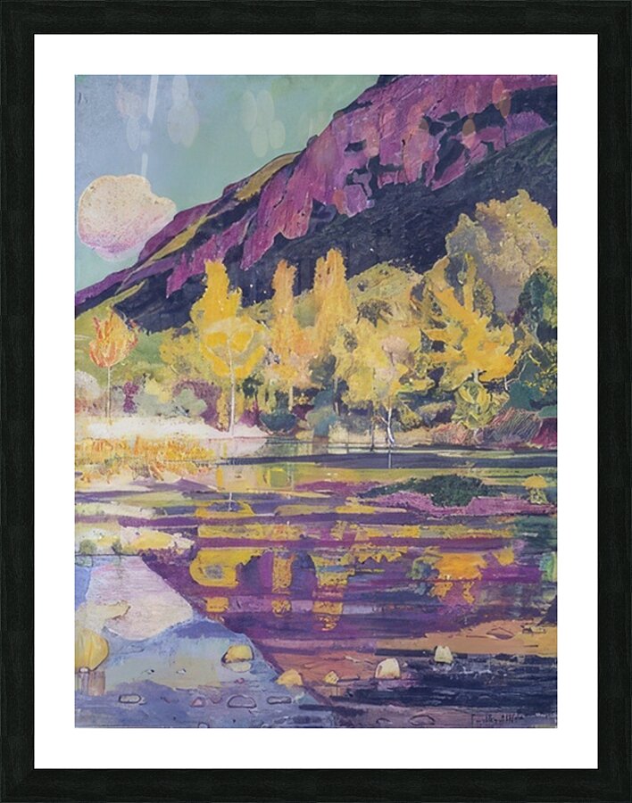 Art by Ferdinand Hodler  45 Picture Frame print