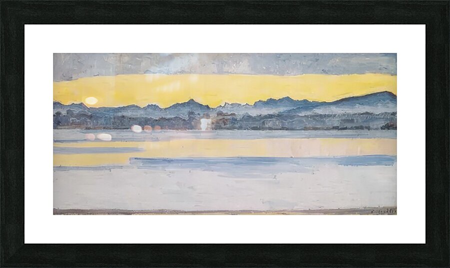 Art by Ferdinand Hodler  51 Picture Frame print