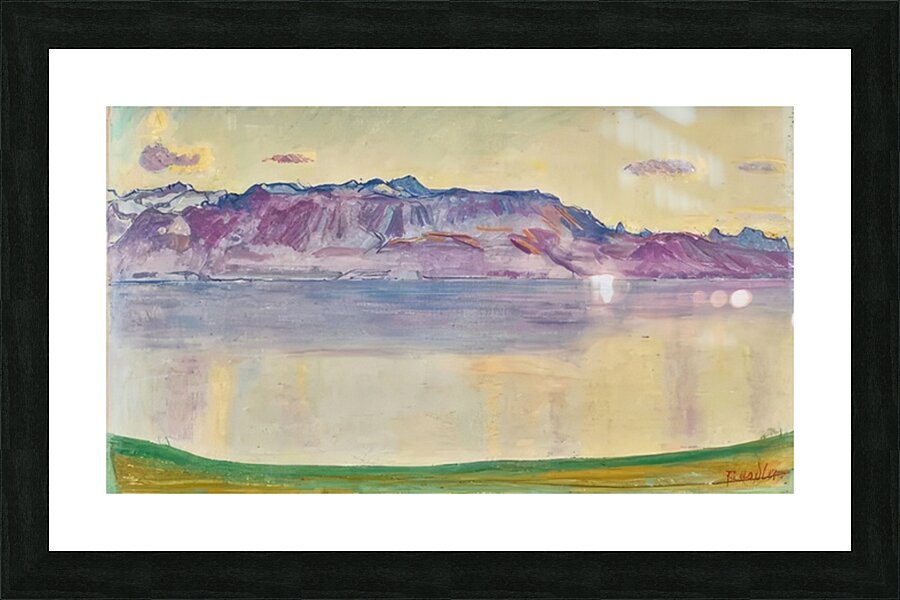 Art by Ferdinand Hodler  53 Picture Frame print