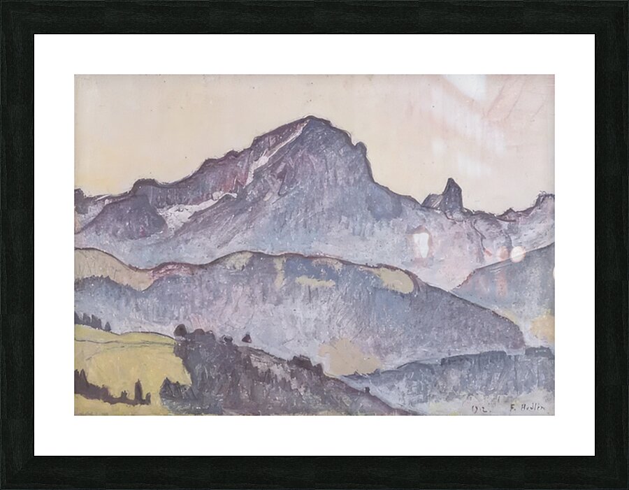 Art by Ferdinand Hodler  55 Picture Frame print