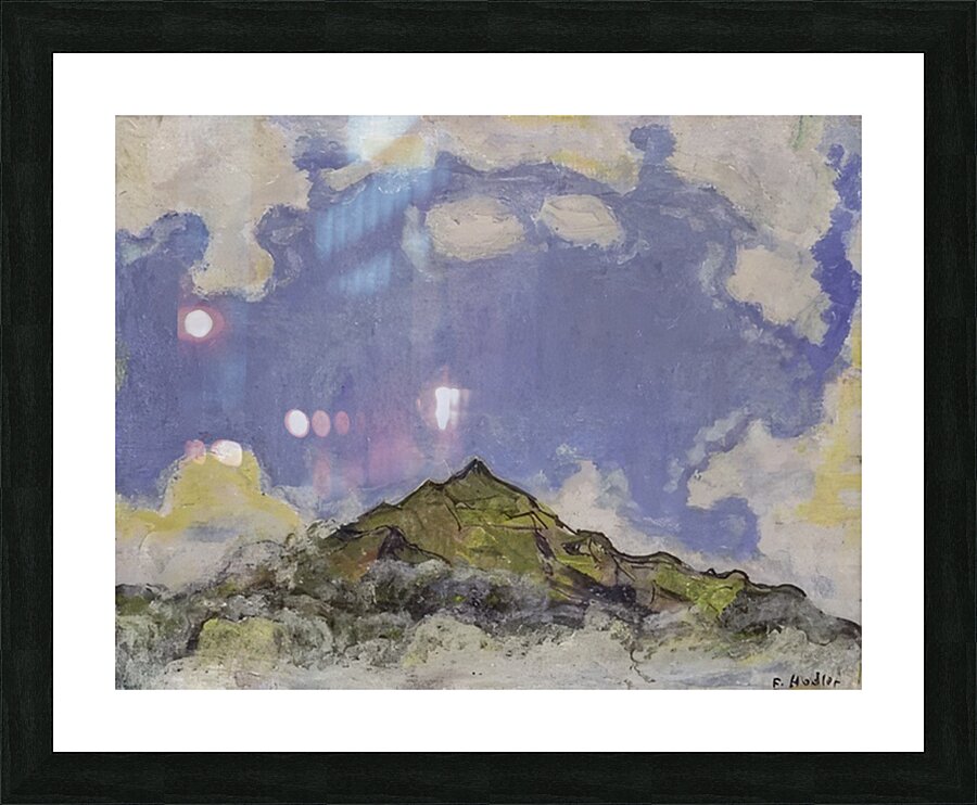 Art by Ferdinand Hodler  58 Picture Frame print