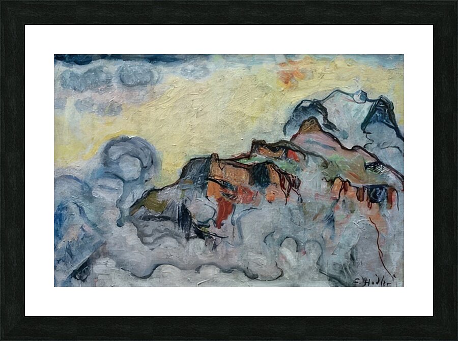 Art by Ferdinand Hodler  60 Picture Frame print