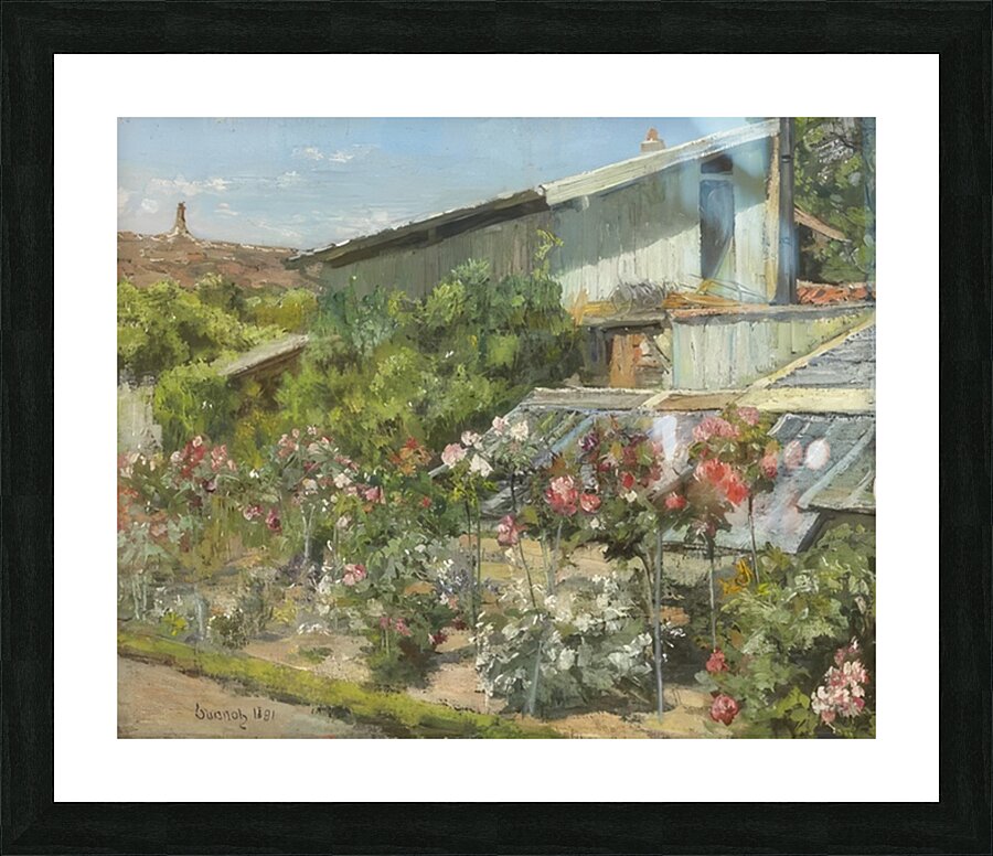 Robert Vonnoh 2 Picture Frame print