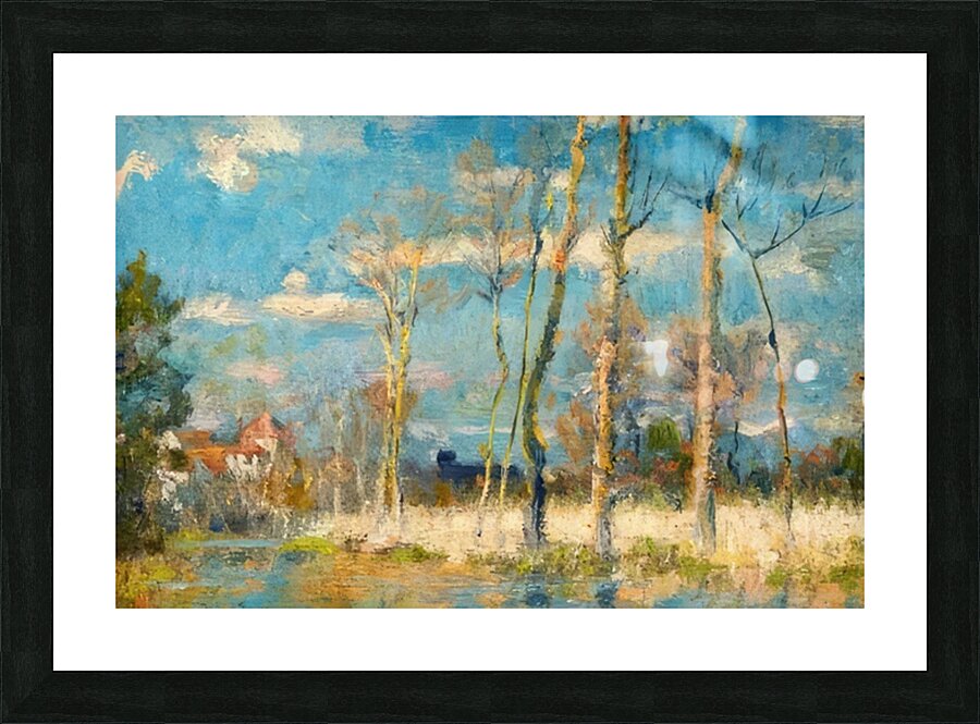 Robert Vonnoh 8 Picture Frame print