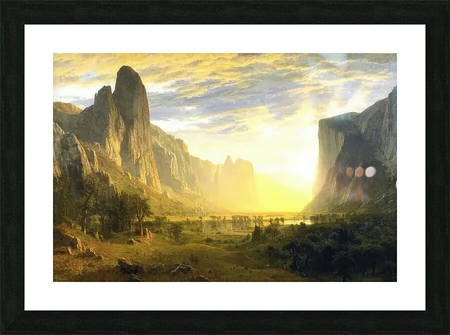 Albert Bierstadt 9 Picture Frame print
