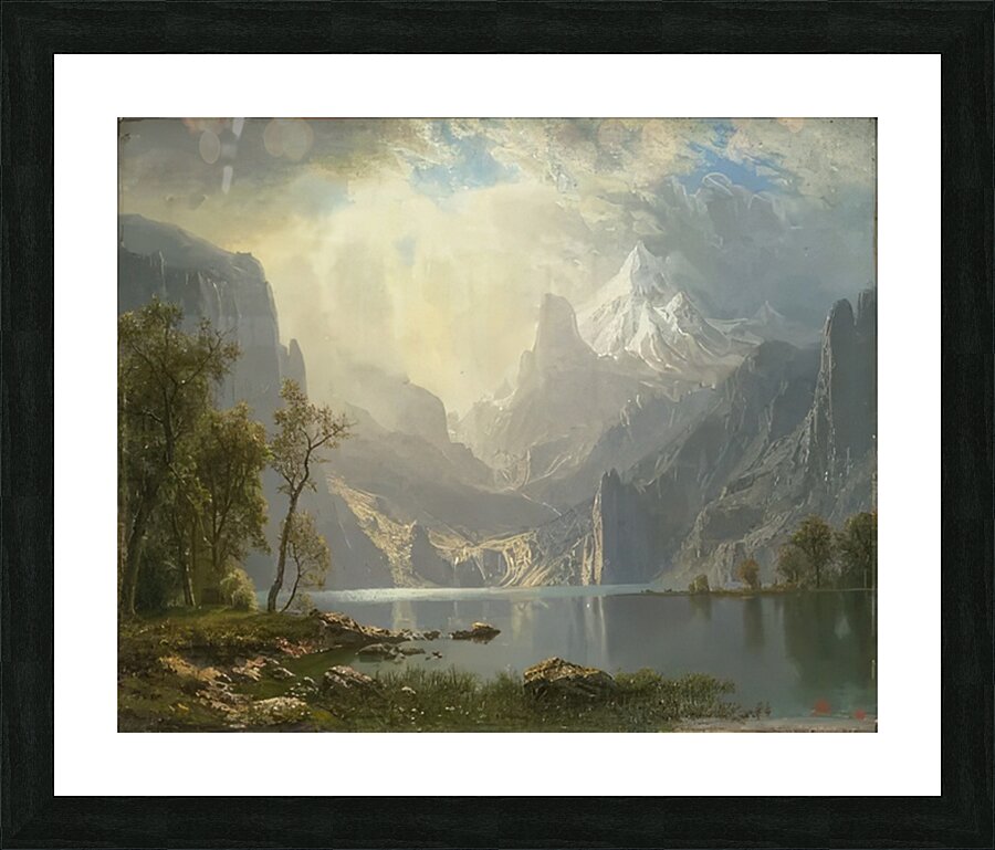 Albert Bierstadt 12 Picture Frame print