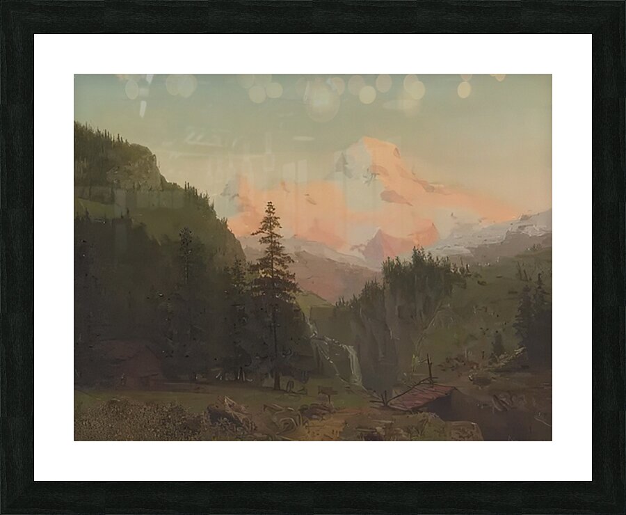 Albert Bierstadt 25 Picture Frame print