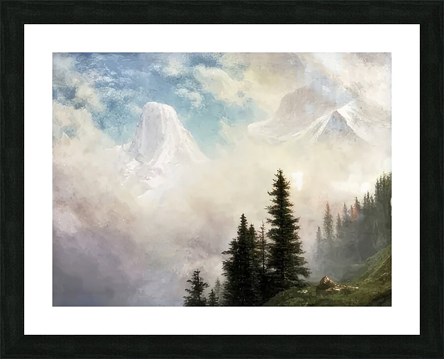Albert Bierstadt 49 Picture Frame print