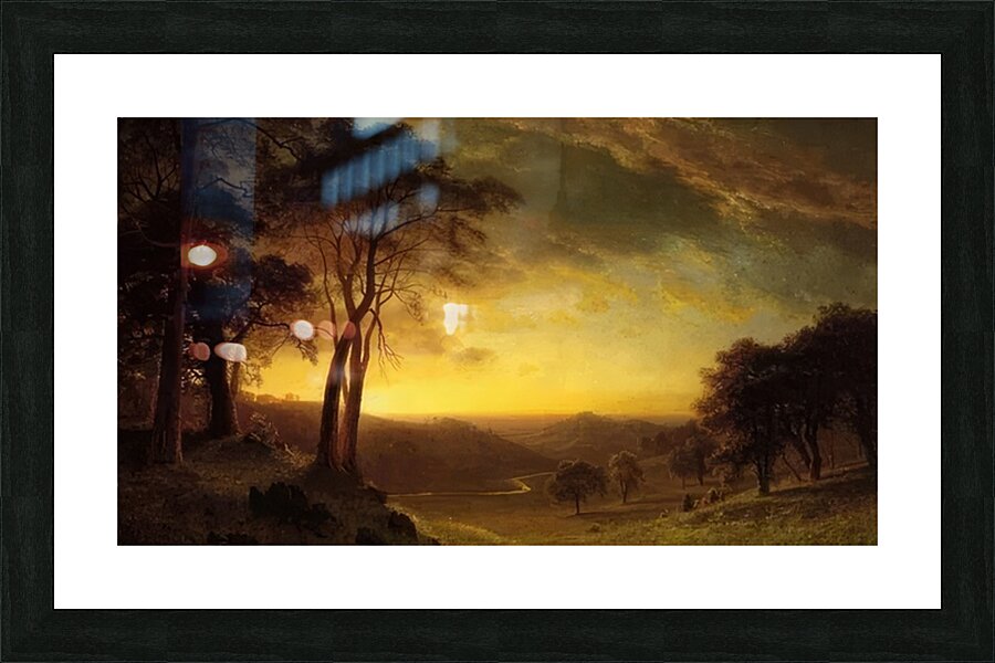 Albert Bierstadt 18 Picture Frame print