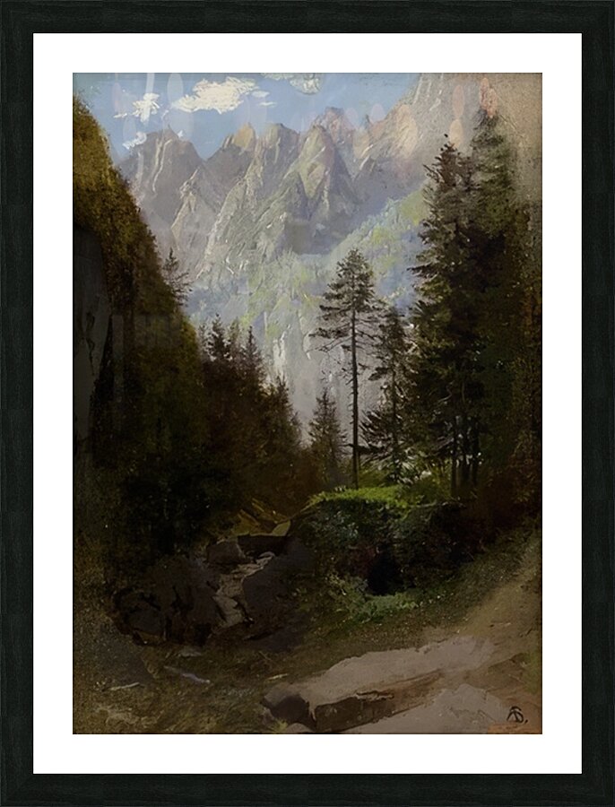 Albert Bierstadt 50 Picture Frame print