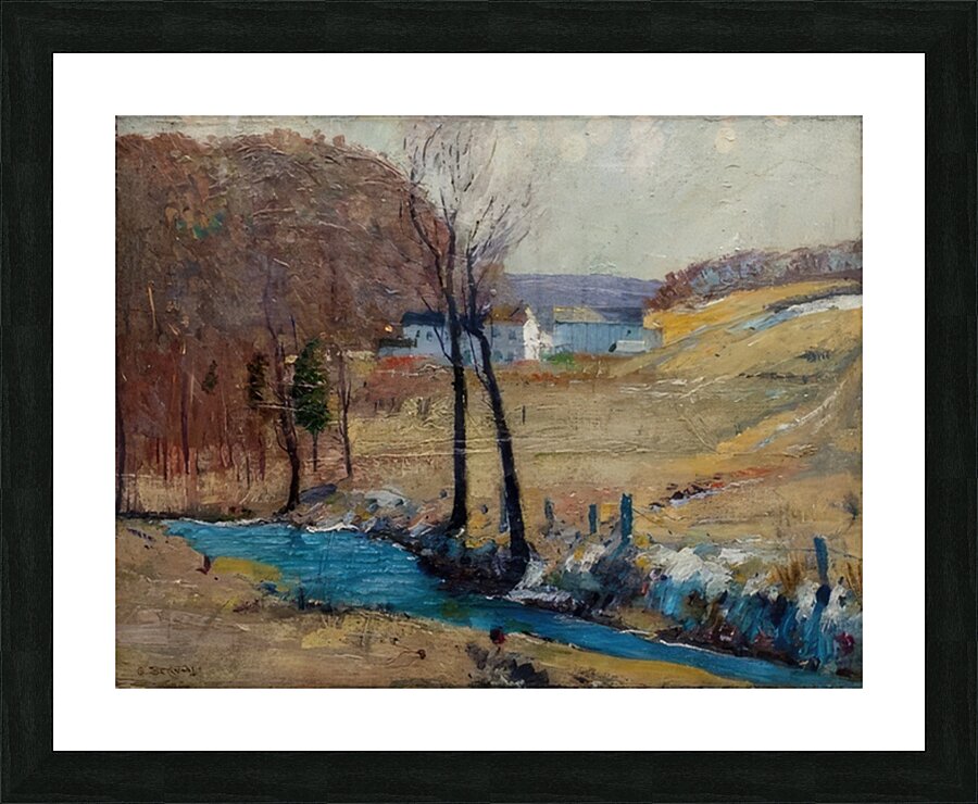 Art by George Bellows 14 Picture Frame print