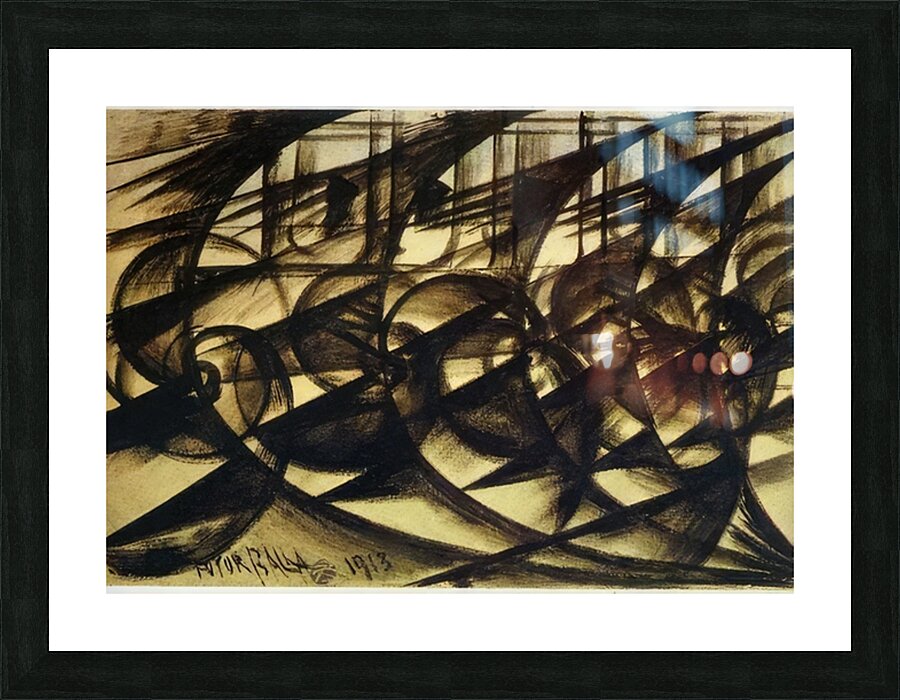 Artwork by Giacomo Balla  2 Picture Frame print