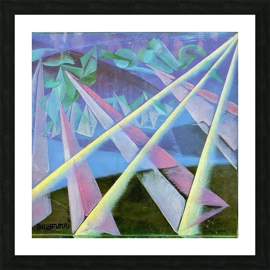 Artwork by Giacomo Balla  7 Picture Frame print