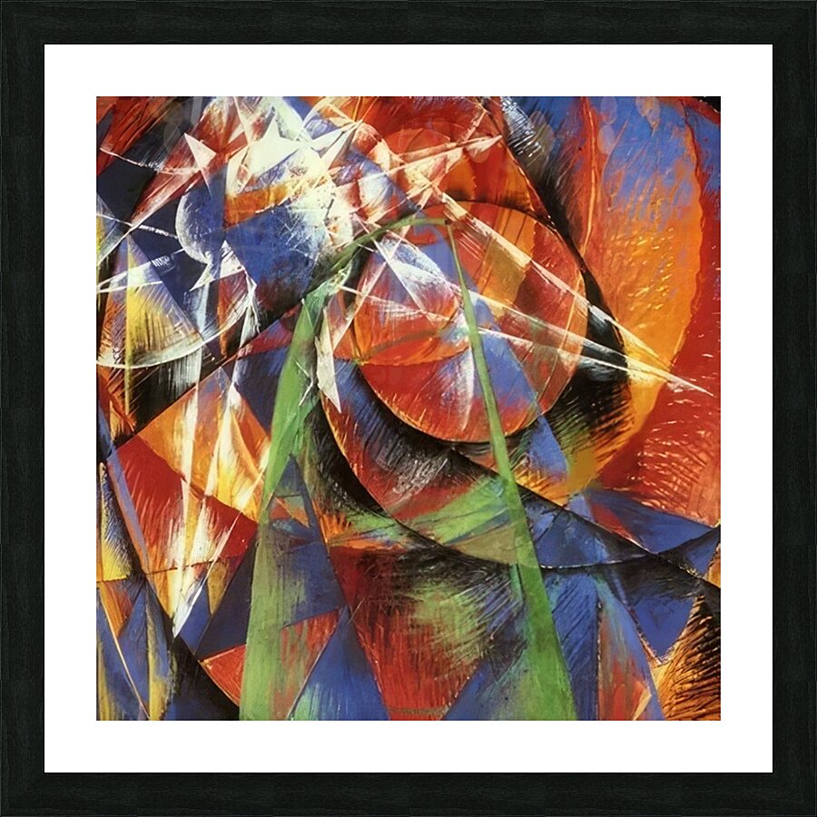 Artwork by Giacomo Balla  9 Picture Frame print