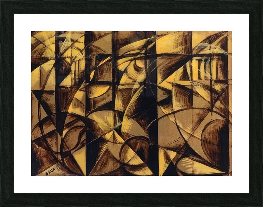 Artwork by Giacomo Balla  17 Picture Frame print
