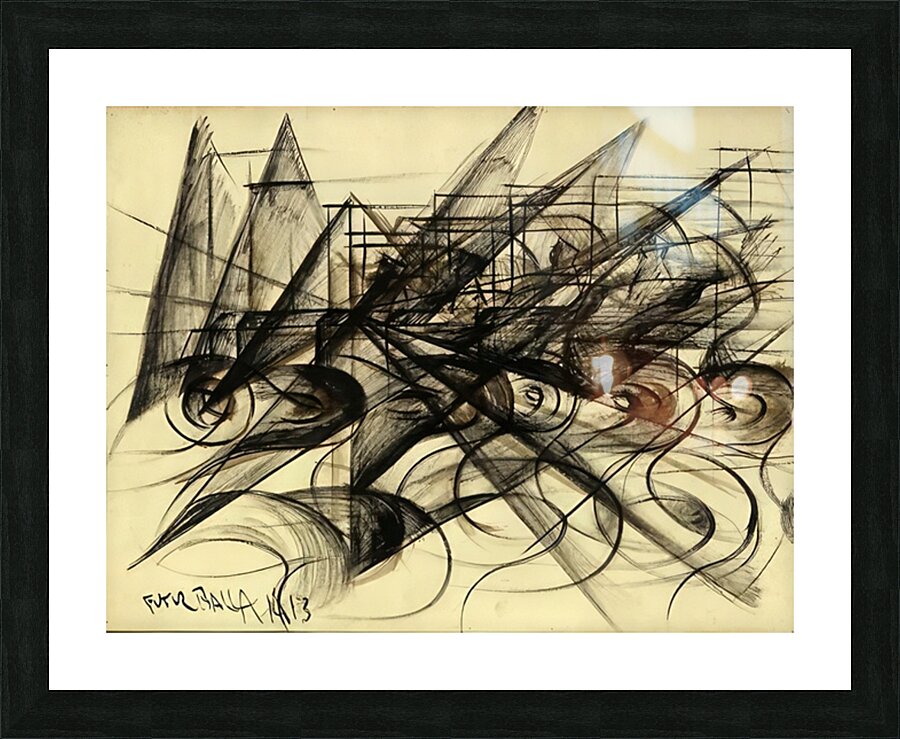 Artwork by Giacomo Balla  18 Picture Frame print