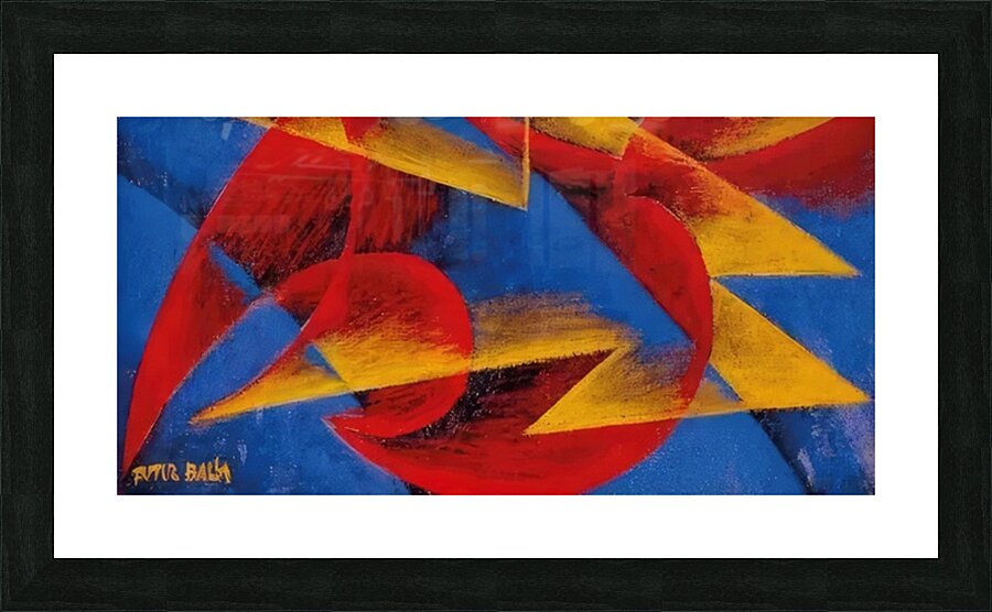 Artwork by Giacomo Balla  28 Picture Frame print