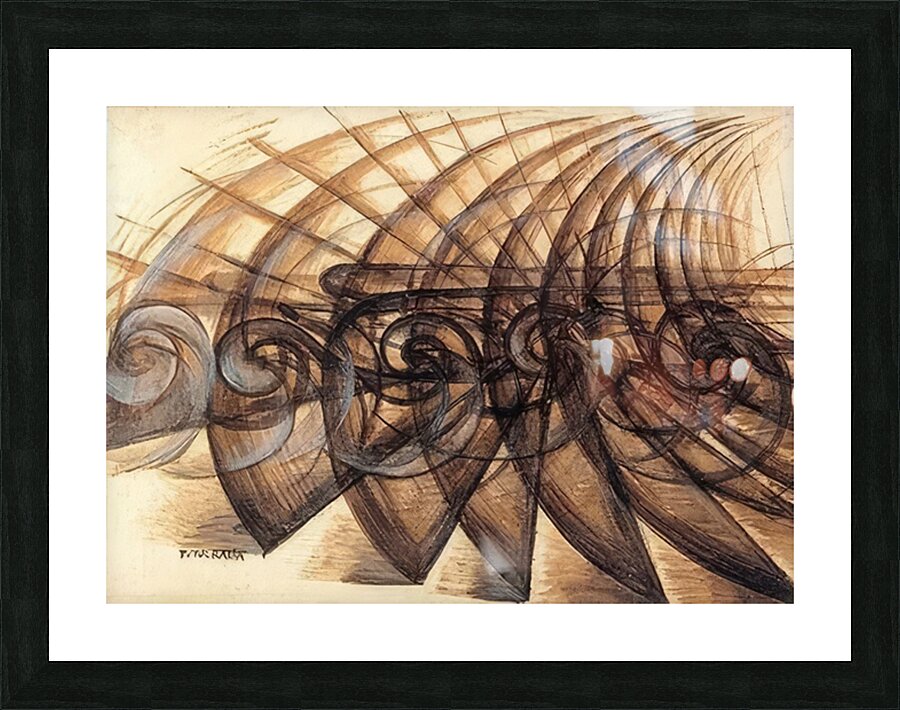 Artwork by Giacomo Balla  35 Picture Frame print