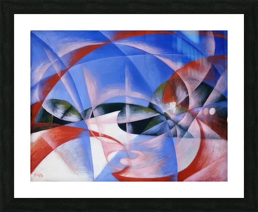Artwork by Giacomo Balla  38 Picture Frame print
