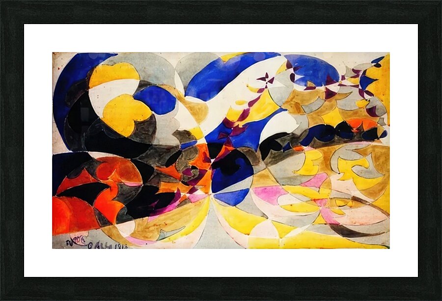 Artwork by Giacomo Balla  42 Picture Frame print