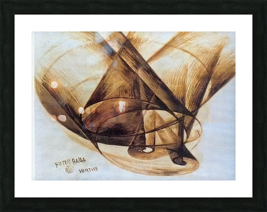 Artwork by Giacomo Balla  44 Picture Frame print