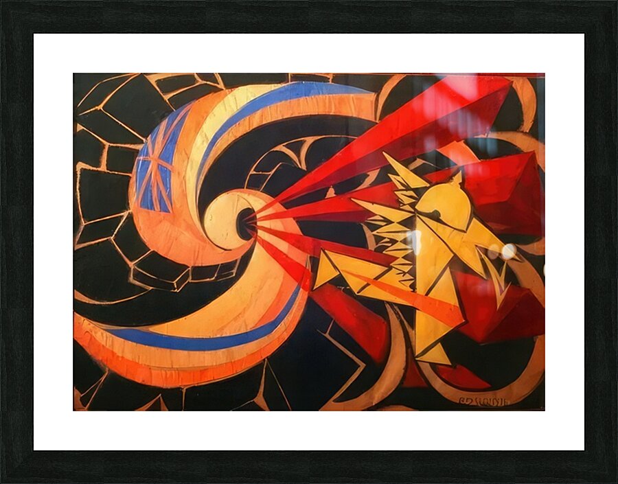 Artwork by Giacomo Balla  17 Picture Frame print