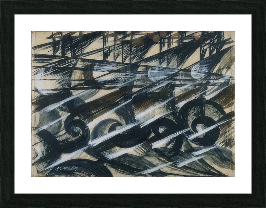 Artwork by Giacomo Balla  31 Picture Frame print