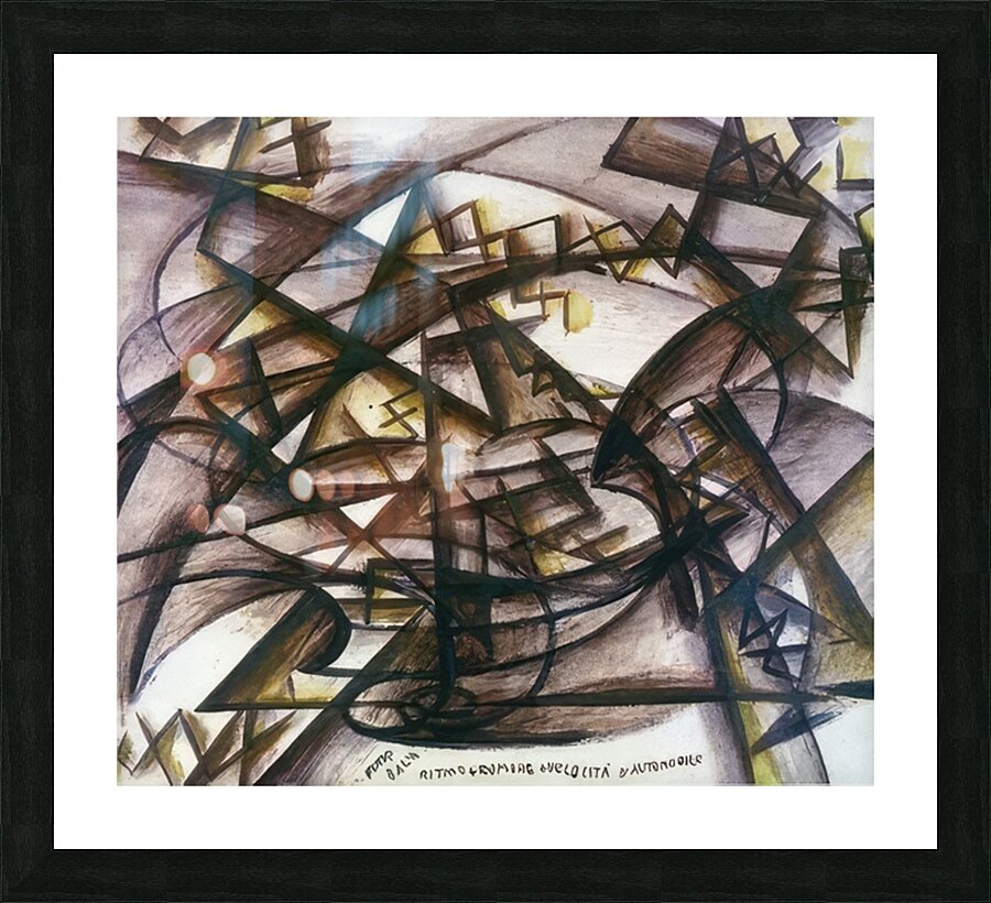 Artwork by Giacomo Balla  41 Picture Frame print