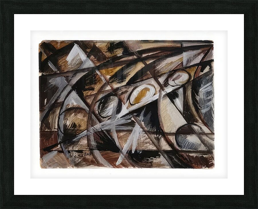 Artwork by Giacomo Balla  44 Picture Frame print