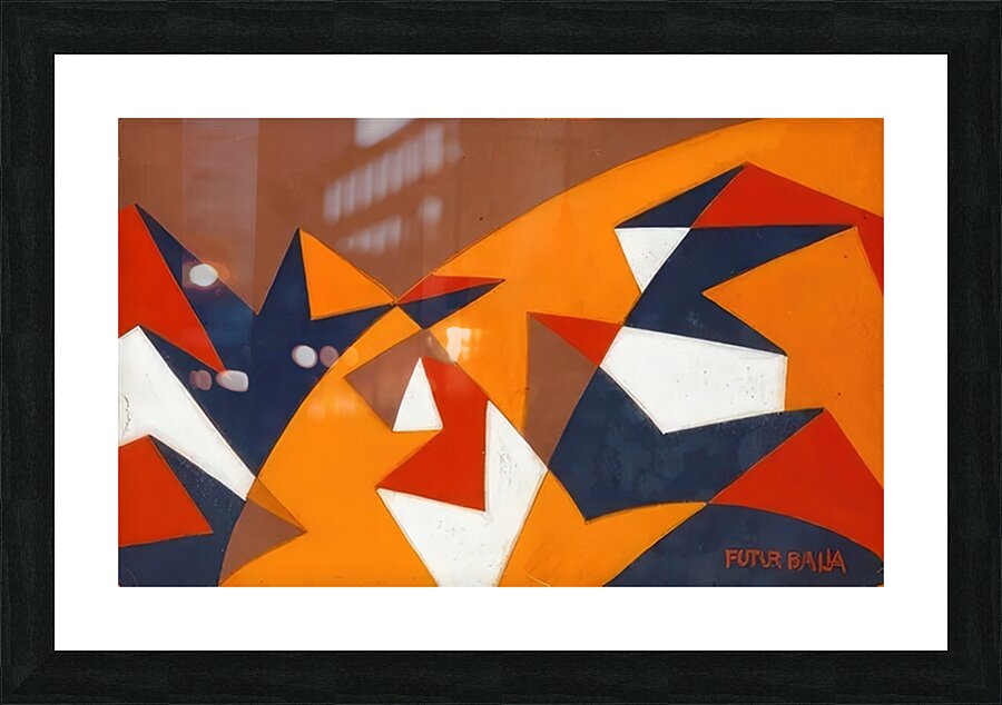 Artwork by Giacomo Balla  48 Picture Frame print