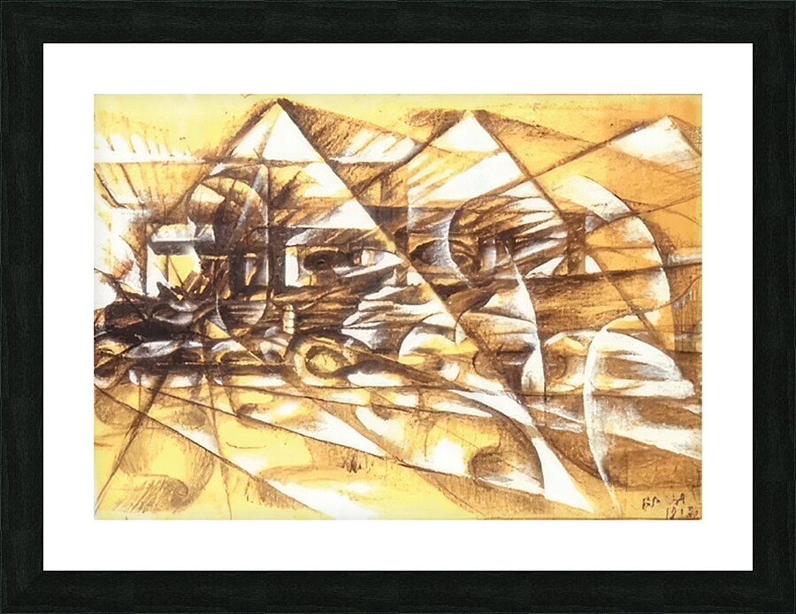 Artwork by Giacomo Balla  50 Picture Frame print