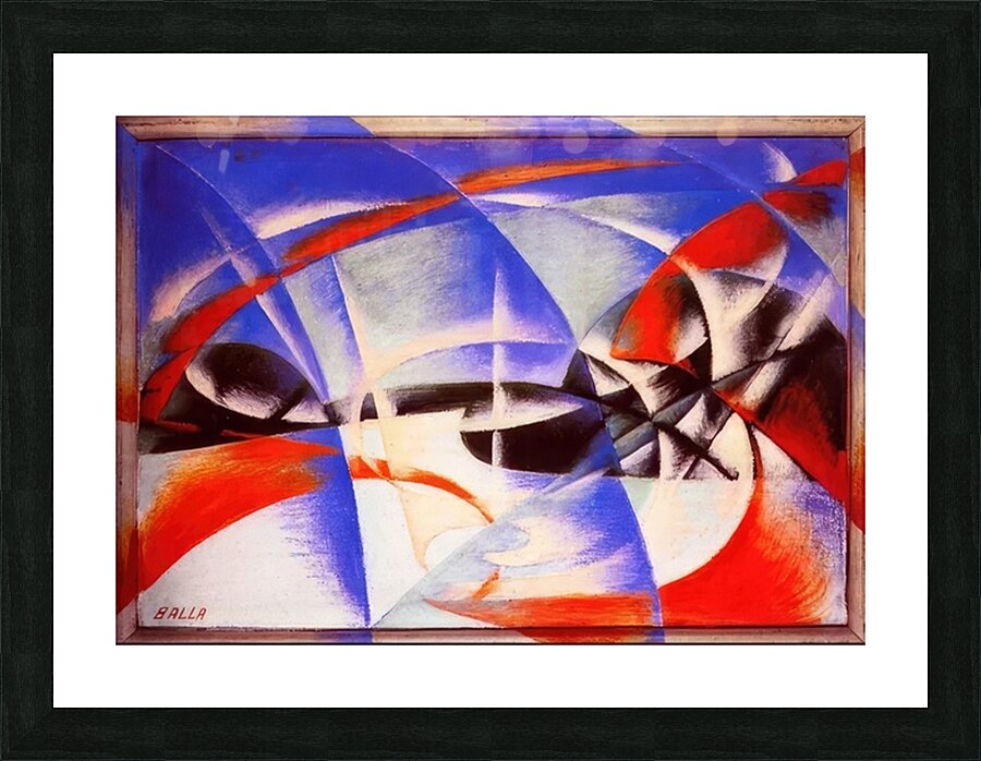 Artwork by Giacomo Balla  53 Picture Frame print