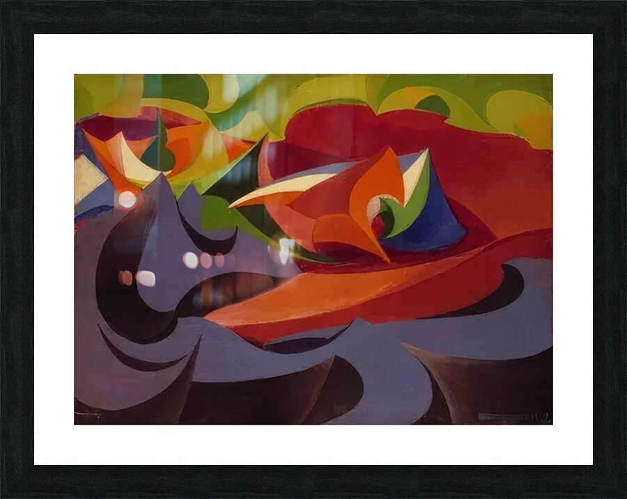 Artwork by Giacomo Balla  54 Picture Frame print
